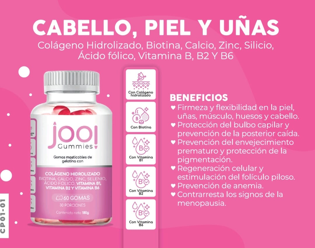 SUPLEMENTO ALIMENTICIO CON COLAGENO HIDROLIZADO