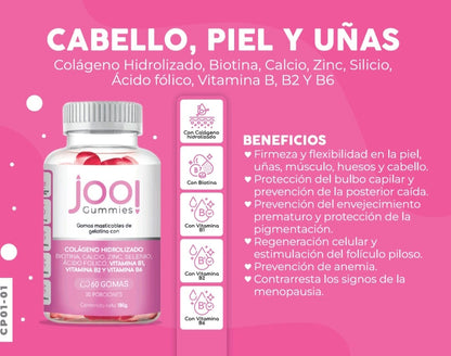 SUPLEMENTO ALIMENTICIO CON COLAGENO HIDROLIZADO