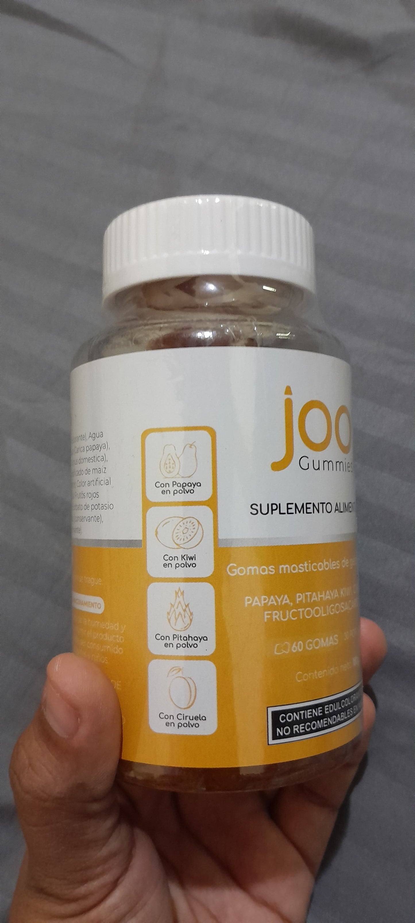 SUPLEMENTO ALIMENTICIO QUE AYUDA EN EL ESTREÑIMIENTO