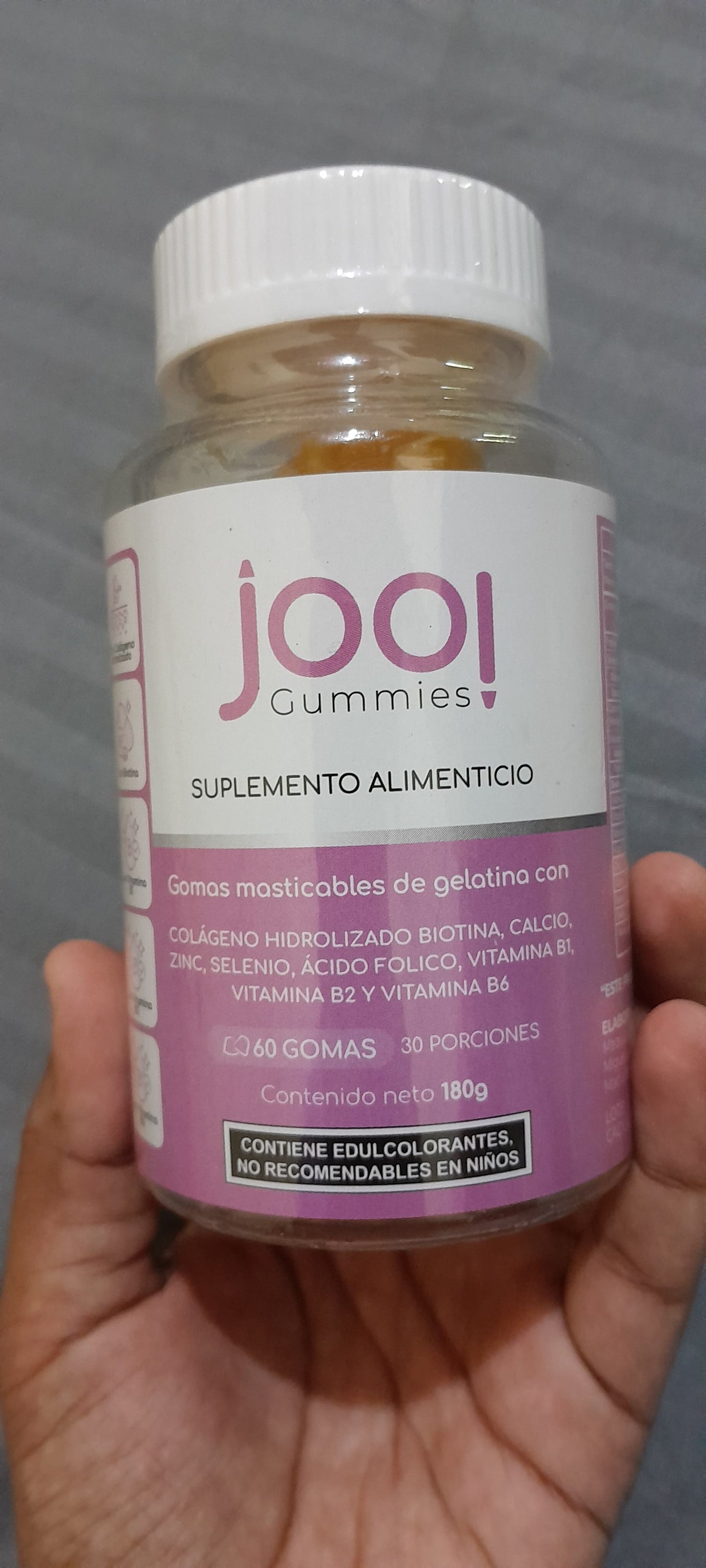 SUPLEMENTO ALIMENTICIO CON COLAGENO HIDROLIZADO